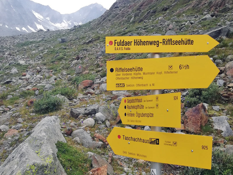 Fuldaer Höhenweg, Pitztal, Österreich | © DAV Fulda