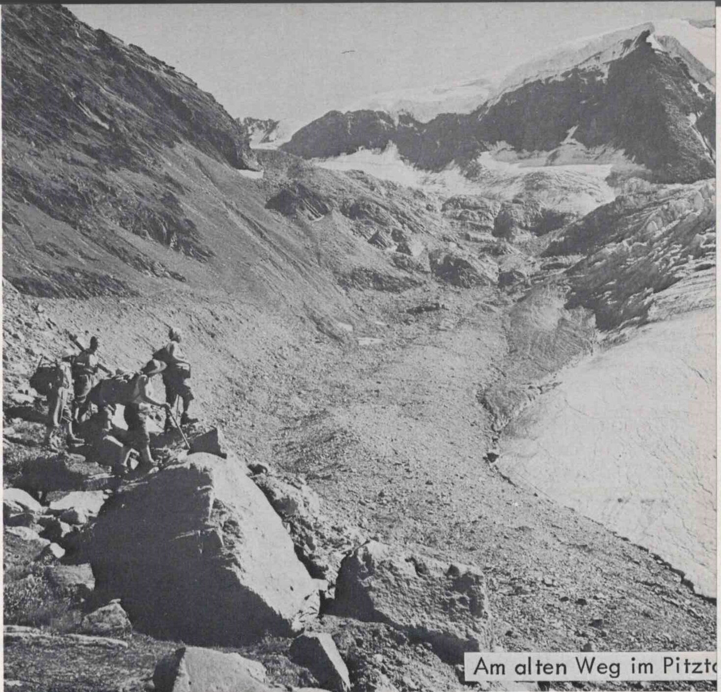 Fuldaer Höhenweg, Pitztal, Österreich, Historisches Bild | © DAV Fulda