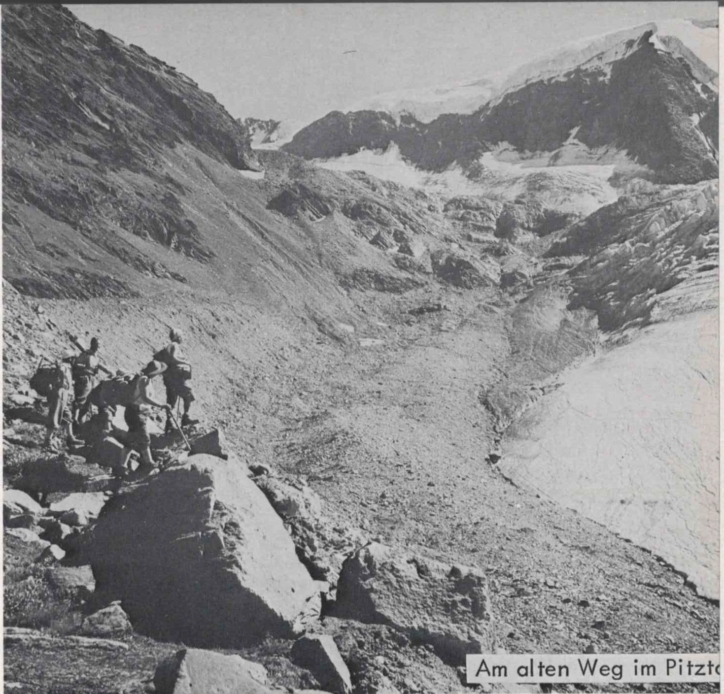 Fuldaer Höhenweg, Pitztal, Österreich, Historisches Bild | © DAV Fulda Fuldaer Höhenweg, Pitztal, Österreich, Historisches Bild | © DAV Fulda