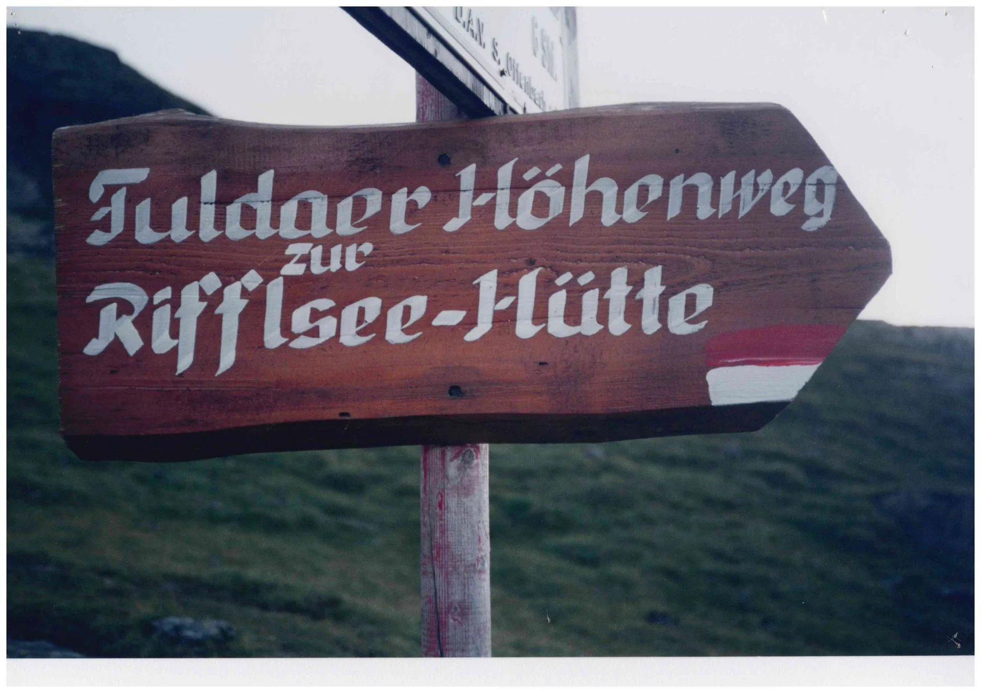 Fuldaer Höhenweg, Pitztal, Österreich, Historisches Bild | © DAV Fulda Fuldaer Höhenweg, Pitztal, Österreich, Historisches Bild | © DAV Fulda