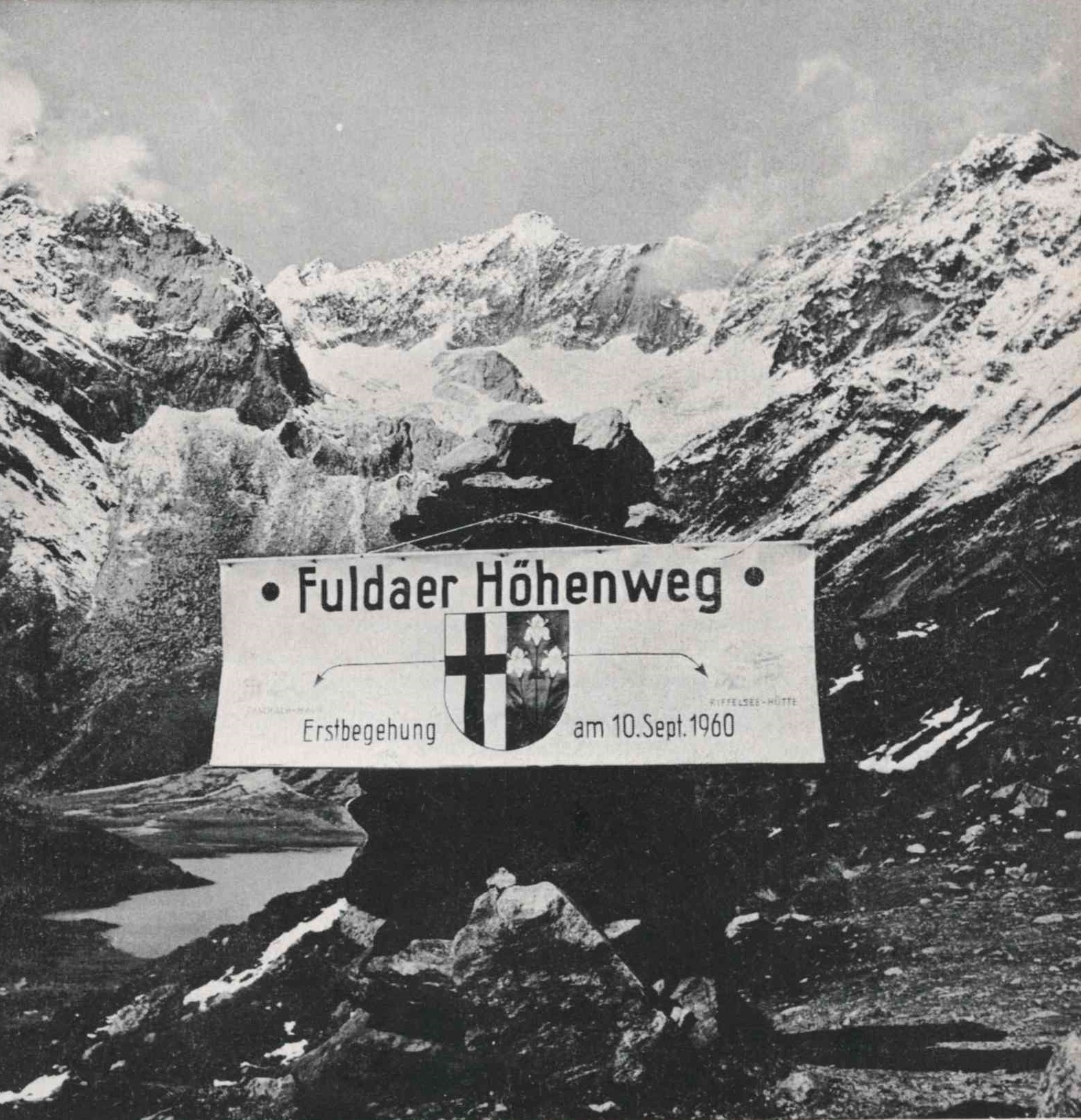 Fuldaer Höhenweg, Pitztal, Österreich, Historisches Bild | © DAV Fulda