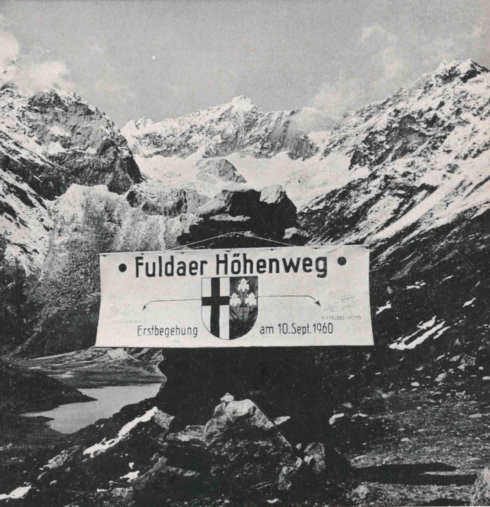 Fuldaer Höhenweg, Pitztal, Österreich, Historisches Bild | © DAV Fulda Fuldaer Höhenweg, Pitztal, Österreich, Historisches Bild | © DAV Fulda