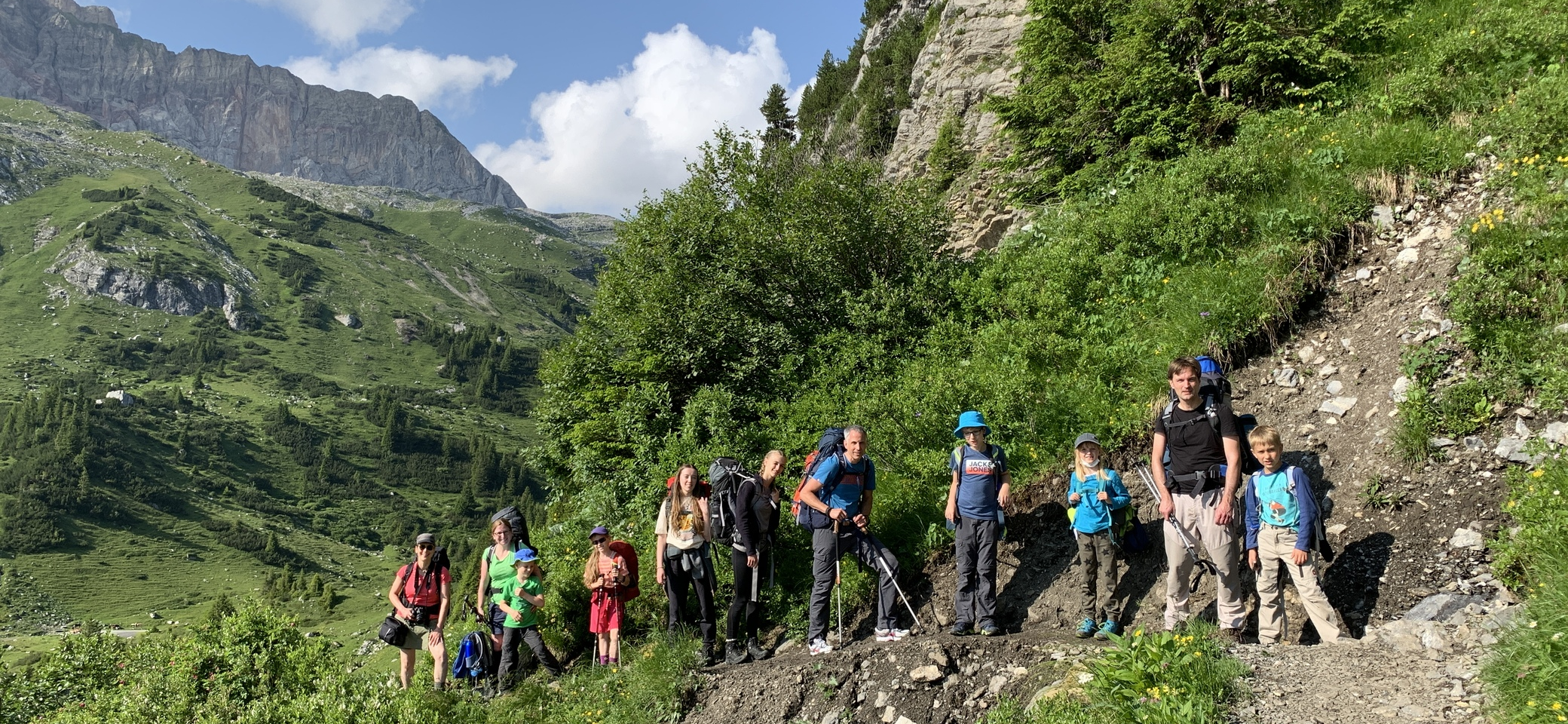 Familiengruppe, Freiburger Hütte, Österreich | © DAV Fulda