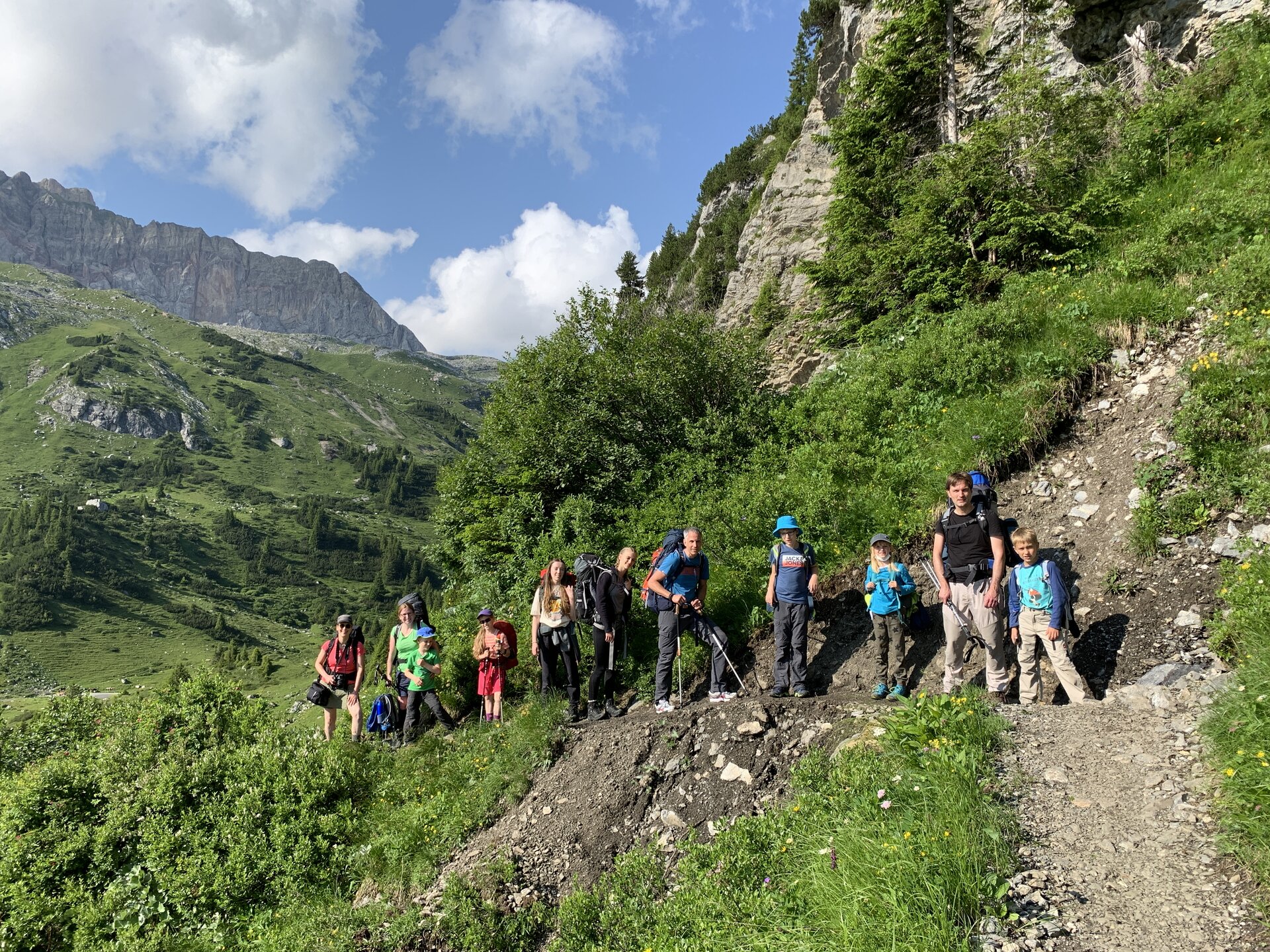 Familiengruppe, Freiburger Hütte, Österreich | © DAV Fulda