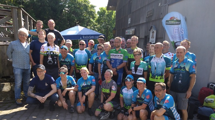 Spenden-Radtour auf Enzianhütte | © DAV Sektion Fulda