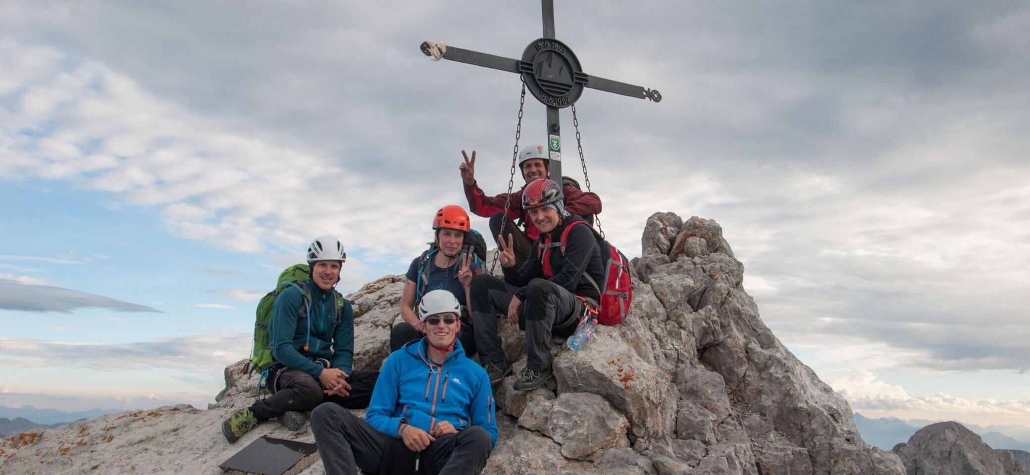 Sektionsgruppe auf Watzmann Gipfel | © DAV Sektion Fulda